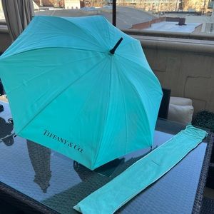 New Tiffany Umbrella with tags and dust cover